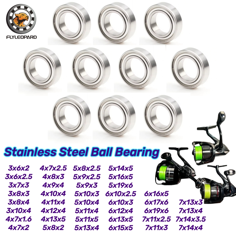 Conventional Reel - 10 قطع محامل SMR85ZZ 5x8x2.5 مم