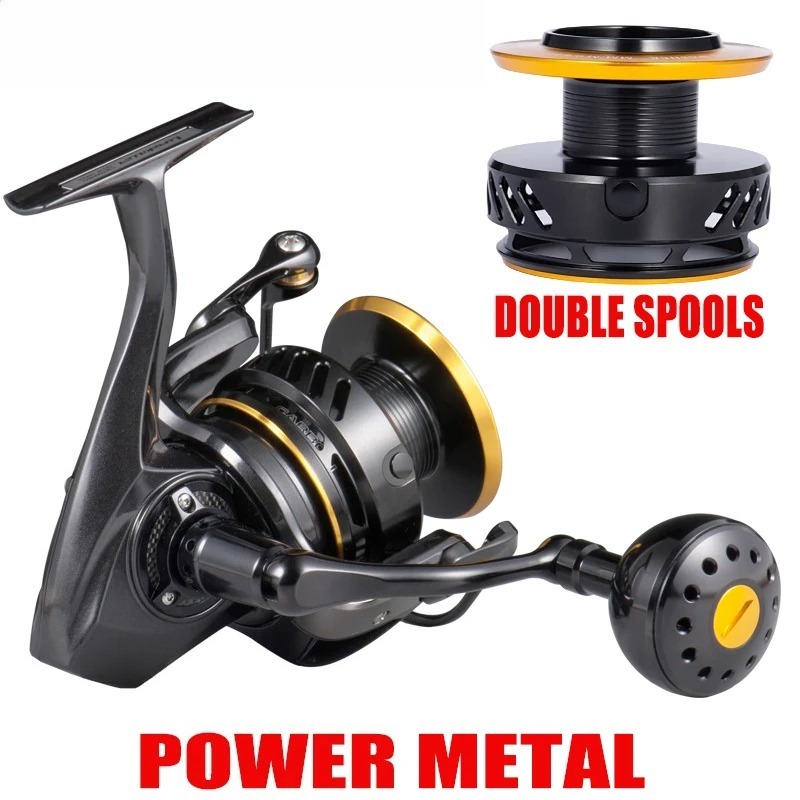 بكرة غزل قوة الجسم المعدنية ال - مراجعة Spinning Reel وسعره