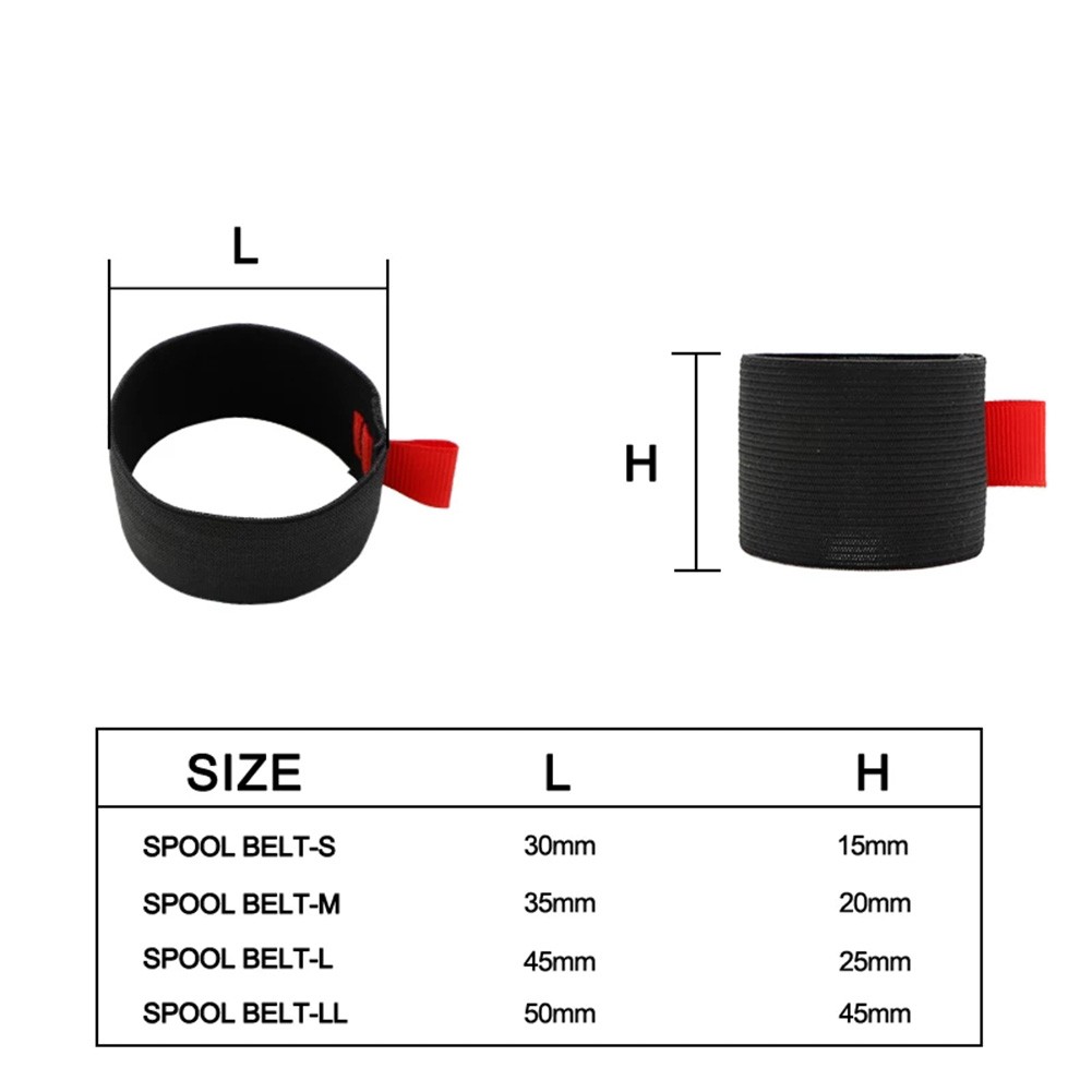 4 قطعة/الحزمة أحزمة بكرة الصيد - مراجعة Reel Spare Spool وسعره