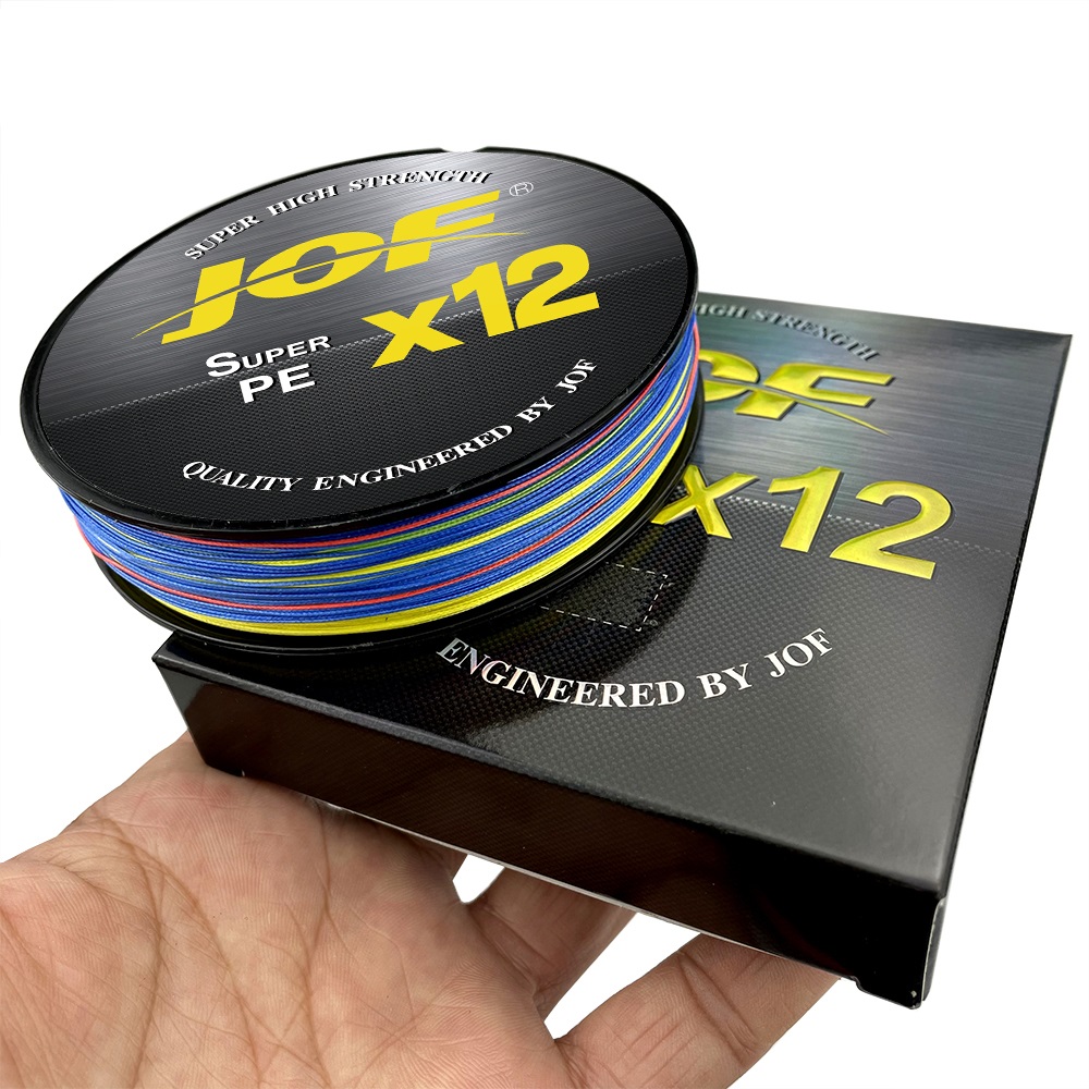 JOF X12 500 متر 300 متر مضفر خ - مراجعة Baitcasting Reel وسعره