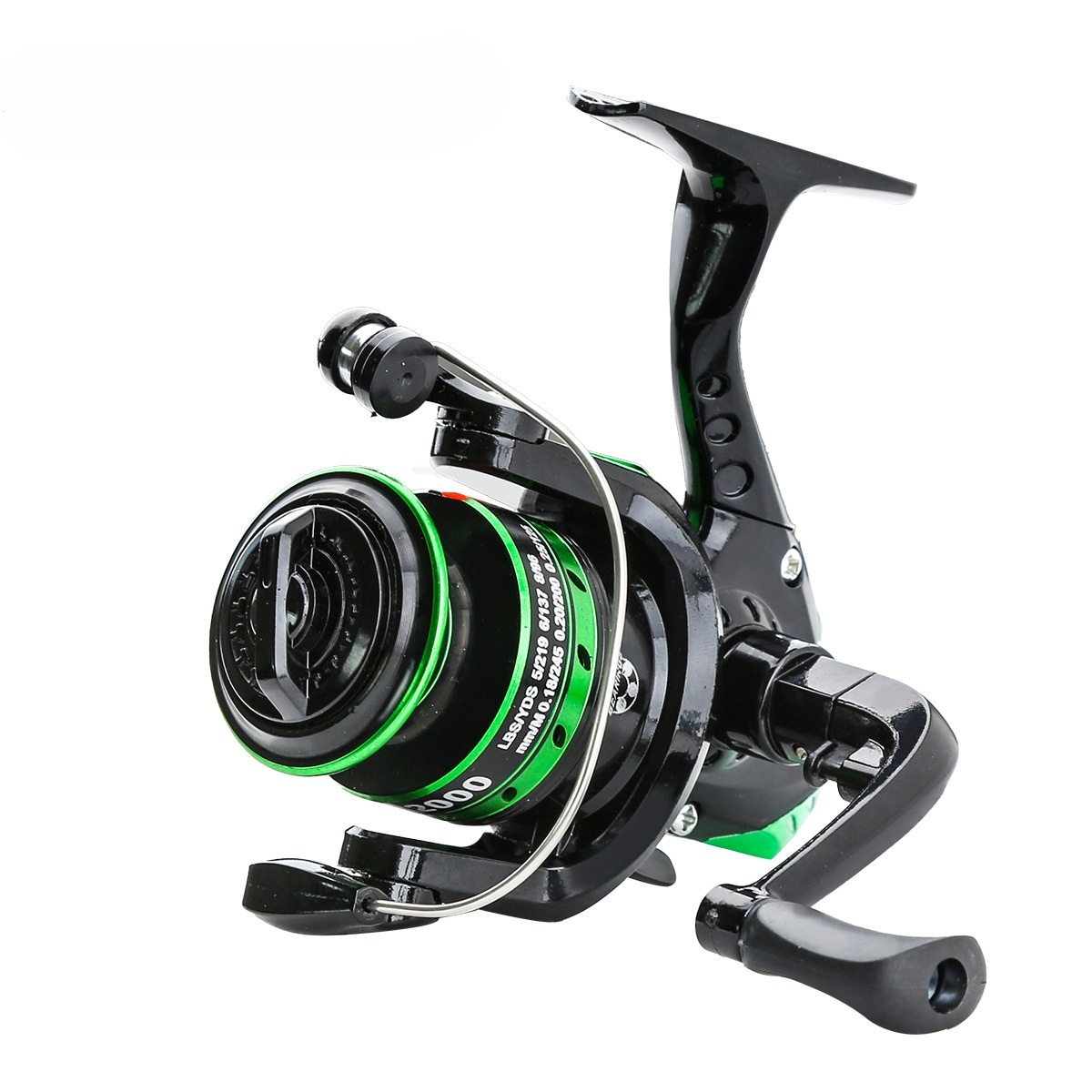 بكرة صيد معدنية دوارة بنسبة تر - مراجعة Ice Fishing Reel وسعره