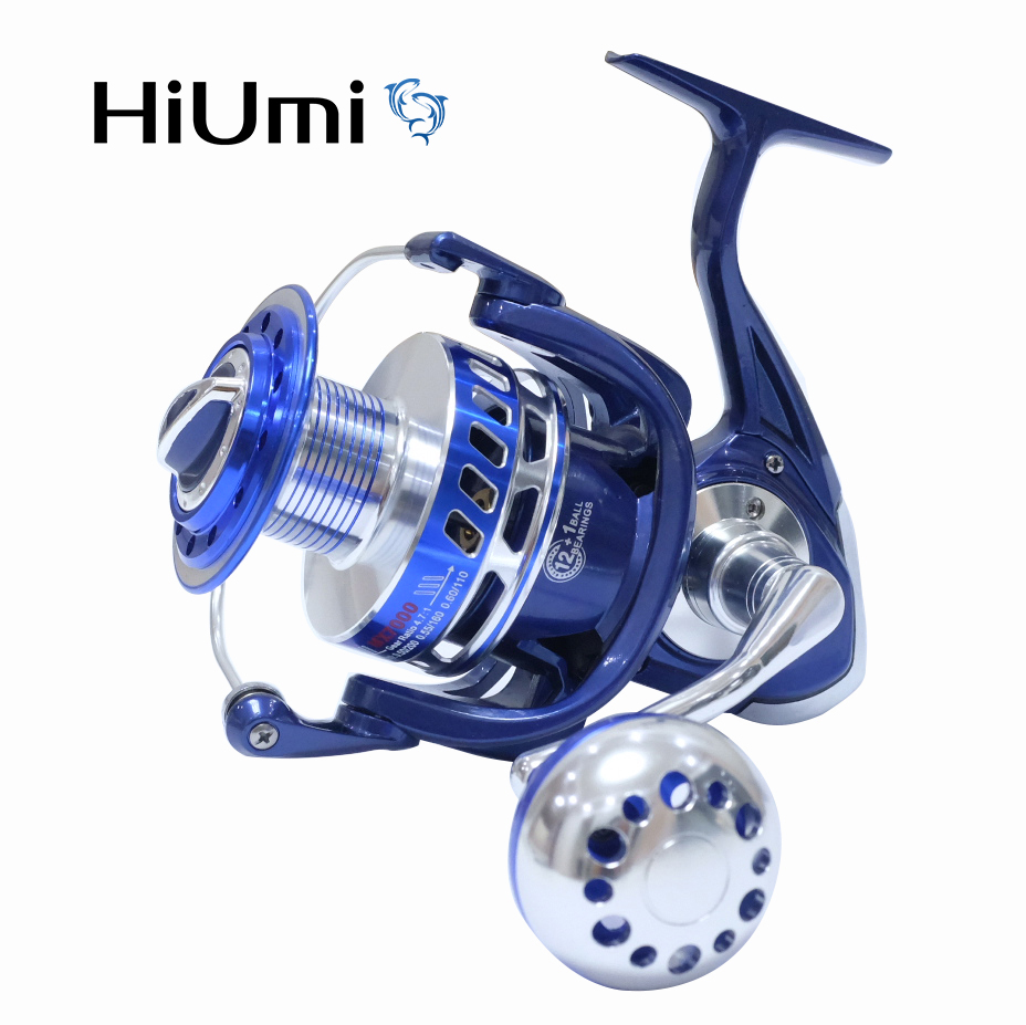 HiUmi 30 كجم الطاقة السحب Salt - مراجعة Trolling Reel وسعره