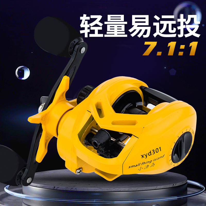 بكرة صيد صفراء N+1 Bb مع إنذار - مراجعة Ice Fishing Reel وسعره