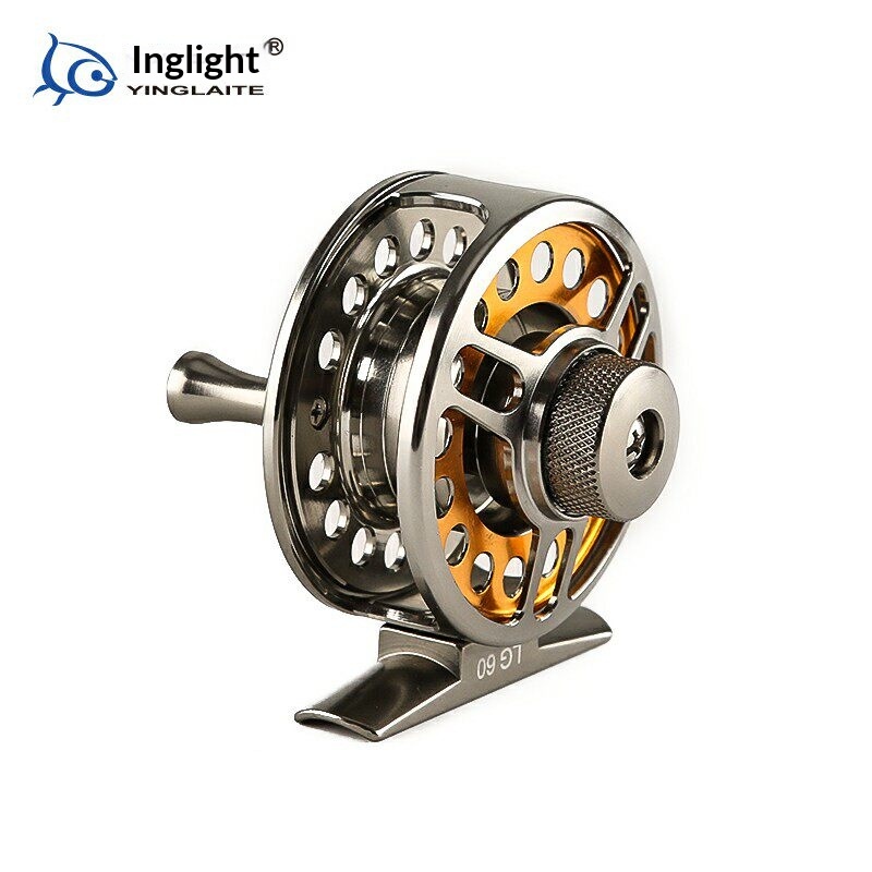 بكرة صيد يينغلايت معدنية بالكا - مراجعة Ice Fishing Reel وسعره