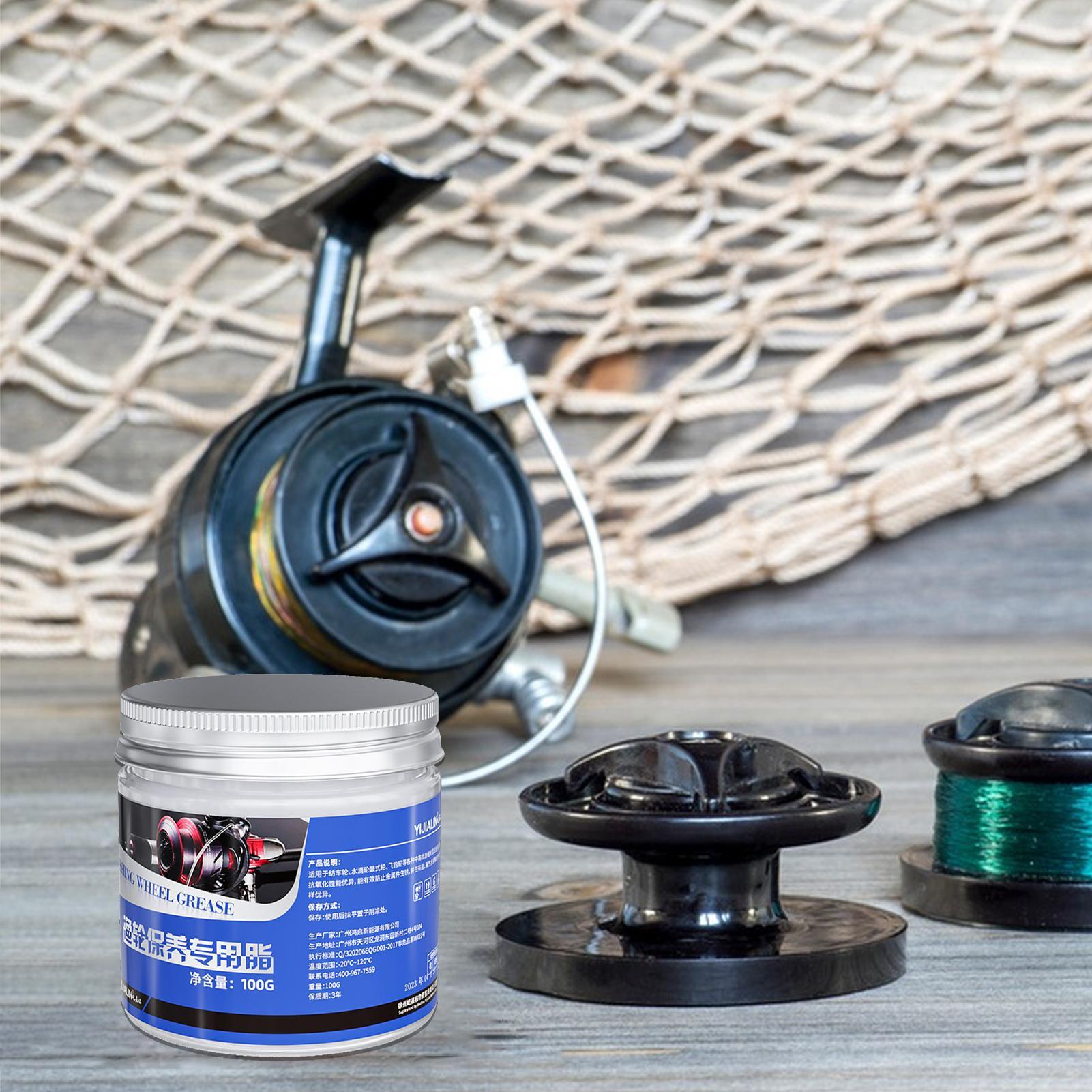 زيت وشحم صيانة بكرات الصيد 100 - مراجعة Reel Grease وسعره
